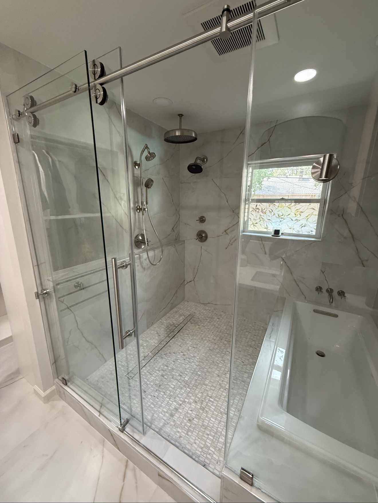 Beautifully renovated bathroom
