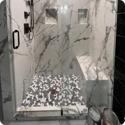 Tub to Shower Conversion