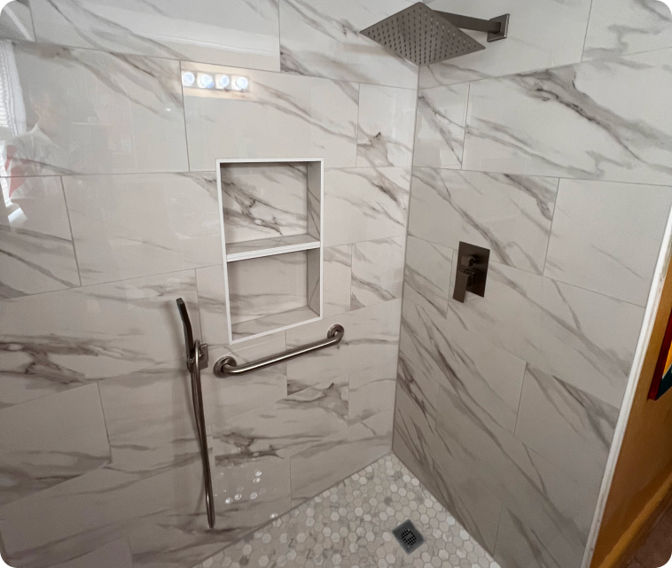 Tub to Shower Conversion Example